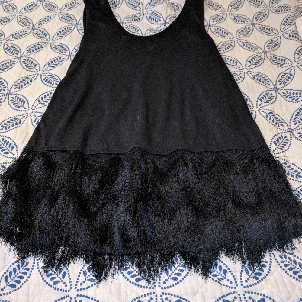 Banana Republic tasseled tunic NWT
